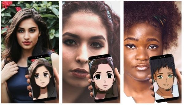 Вышло бесплатное приложение, которое превращает людей на фото в персонажей аниме 