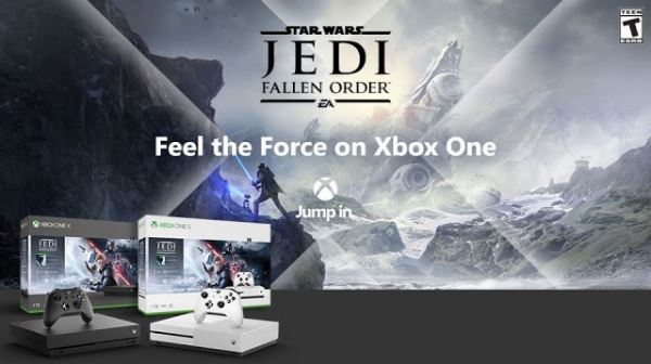 <br />
Microsoft выпустит два бандла с игрой Star Wars Jedi: Fallen Order<br />
