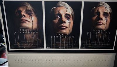 Хидео Кодзима показал ранние варианты постера Death Stranding с персонажем Мадса Миккельсена